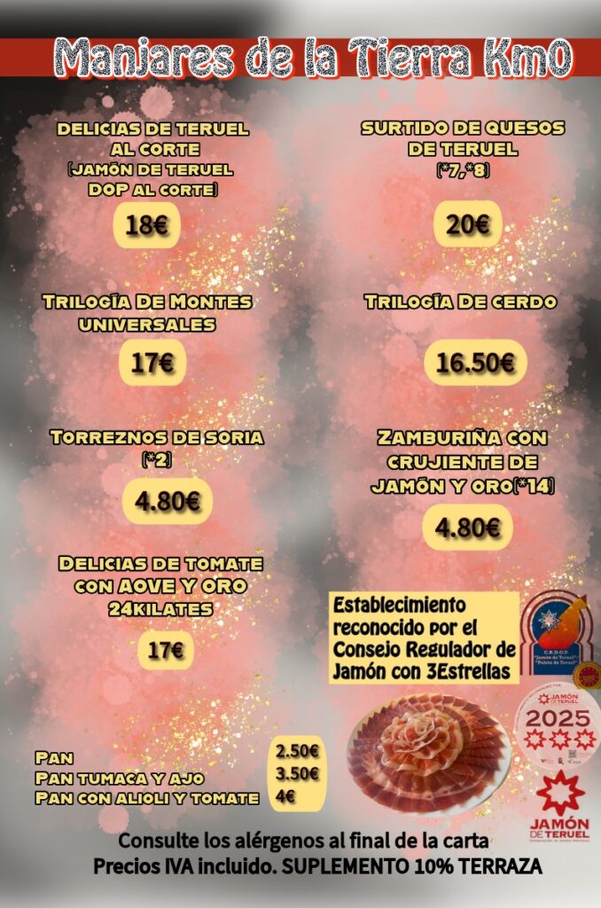 Manjares de la tierra km0 - El Jamoncico de las 4 esquinas