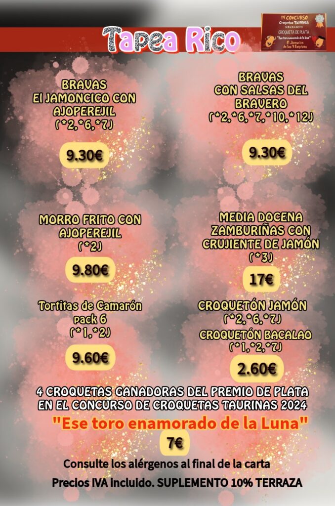 Tapas - El Jamoncico de las 4 esquinas